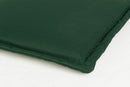 Cuscino Poly180 Verde Scuro per Panca 2 Posti in Tessuto per Esterno