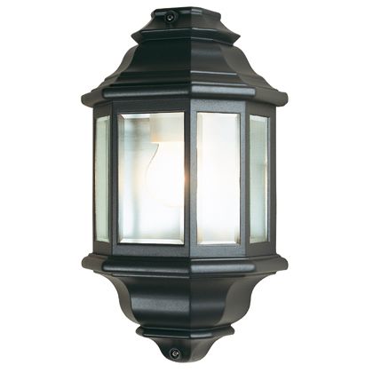 online Grande Lampe de Sol Demi Lanterne Couleur Grise pour Mur Extérieur Ligne Sovil