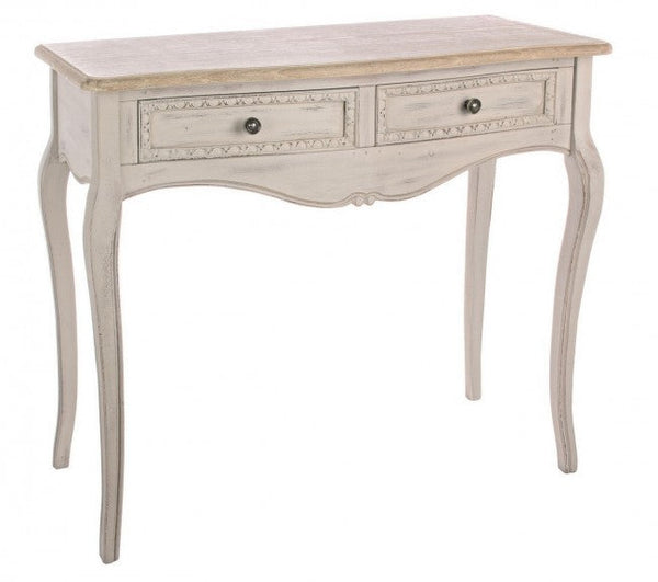 prezzo Console 2 Tiroirs Clarisse en Bois