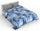 Couette réversible avec impression de peinture