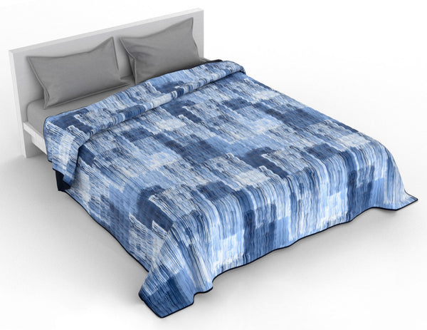 sconto Couette réversible avec impression de peinture