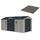 Plancher pour Jardinière 476x246x235 cm en Plastique Gris