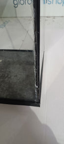 Lanterna Missie Grande 29x29x89 h cm in Acciaio Antracite Seconda Scelta