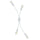 Plafonnier 4xE27 Blanc E-Energy Daniela Cadre Peint