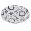 Set 6 Piatti Frutta Ø19x2 cm  in Porcellana e Gres VdE Tivoli 1996 Rose Baroque