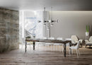 Tavolo Allungabile 160-244x80x77 cm Karamay Noce  