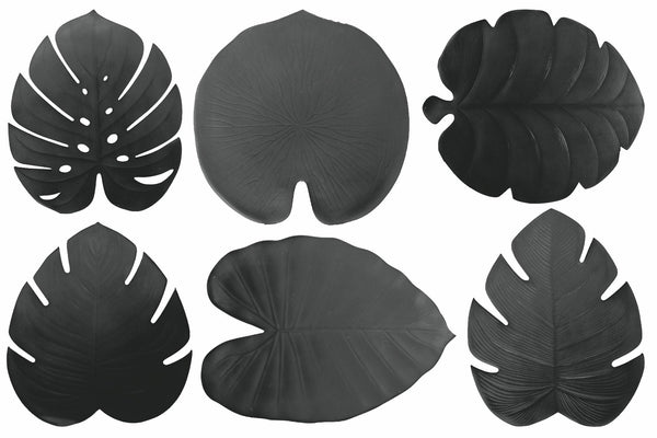 Lot de 6 sets de table feuilles tropicales 47x37 cm VdE Tivoli 1996 Jungle online