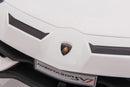 Macchina Elettrica per Bambini 12V con Licenza Lamborghini Aventador Bianca