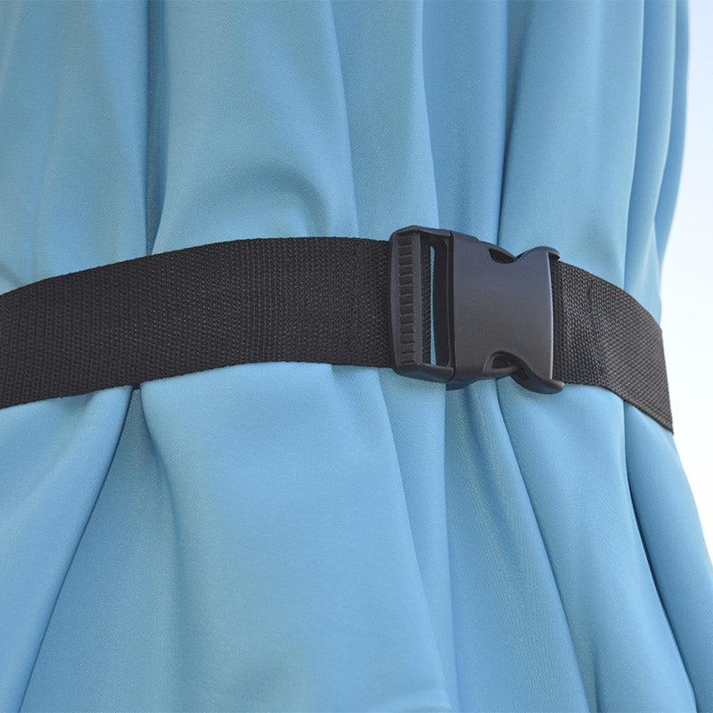 Ombrellone da Giardino 4x4m in Alluminio Palo Ø60 mm Telo in Poliestere Brera Blu