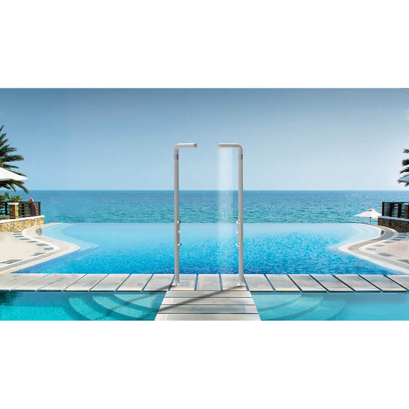 Doccia da Giardino Miscelatore Temporizzato e Lavapiedi Arkema Funny Yang Vari Colori