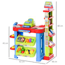 Gioco Supermarket per Bambini con Cassa e Accessori