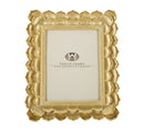 Cornice Petal 25x2,5x30 cm in Poliresina e Vetro