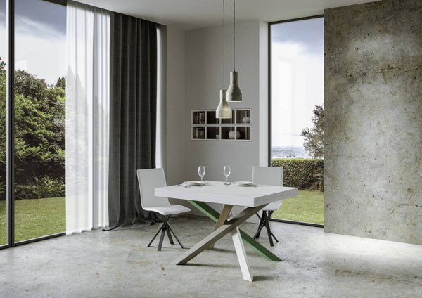 Tavolo 130x90x77 cm Volantis Fix Bianco Frassino online