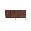 Mobile Hank 180x40x85 h cm in Legno Marrone