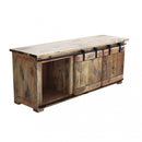 Mobile TV Weldon 150x45x60 h cm in Legno Marrone