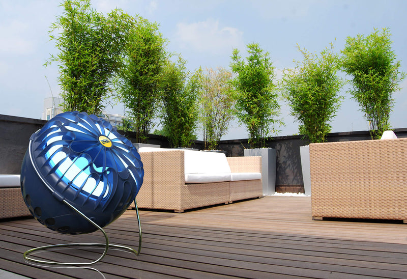 Zanzariera Elettrica ad Aspirazione 32W Moel Moon 3688B Blu