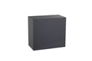 Mobile Sospeso Quadrato da Salotto in Melaminico Laccato 57x31x51cm TFT Cube Grigio