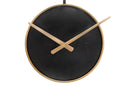 Orologio da Muro Pearl Ø61x4,5 cm in Ferro Nero