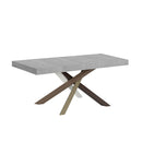 Tavolo Allungabile 120/224x90x77 cm Volantis Premium Cemento