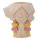 Vaso Elegant 26x27x19 cm in Poliresina Multicolor