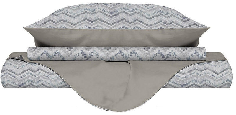 Copripiumino con Federe Stampato Jakarta Varie Misure