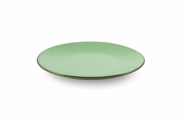 sconto Set de 6 assiettes à fruits Ø20,4x2,5 cm en grès VdE Tivoli 1996 Royal Light Green
