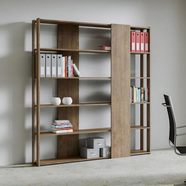 prezzo Libreria Moderna 5 Ripiani 178x36x204 cm in nobilitato Marrone