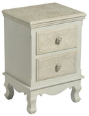 Cassettiera in Legno 2 Cassetti Piccolo Lipsia