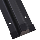 Ombrellone a Sbalzo a Doppia Copertura 268x268x265 cm Base a Croce e Pesi Beige   