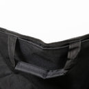 Sedia da Campeggio Pieghevole 61x54x66 cm con Borsa in Tessuto Oxford Nera