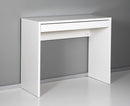 Scrivania da Ufficio 1 Cassetto 100x40x80 cm in Truciolare Nobilitato Bianca