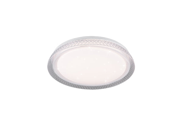 Plafonnier LED d'intérieur en Plastique Blanc sconto