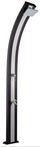 Douche Solaire de Jardin 30L Anthracite/Aluminium Mitigeur et Lave Pieds