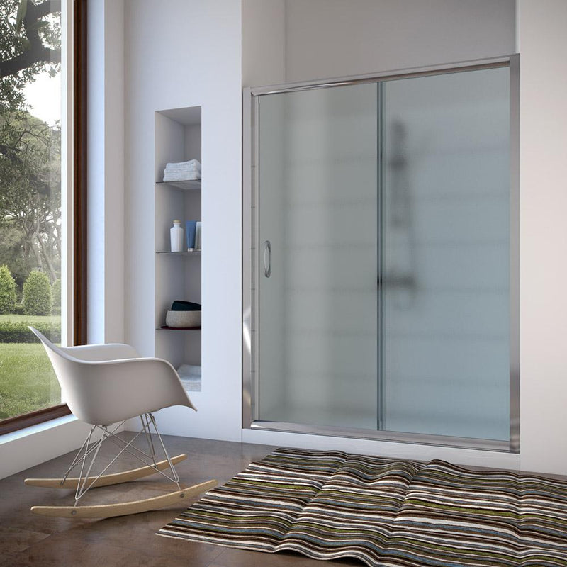 Porta Parete Doccia 2 Ante Scorrevoli In Cristallo H200 Fosterberg Randers