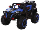 Macchina Elettrica per Bambini 12V Kidfun Fuoristrada 4x4 Blu