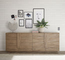 Madia Design Moderno 4 Ante Jupiter 241x44x90 cm Noce Mercure