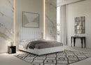 Letto Matrimoniale Kaia Bianco Varie Misure