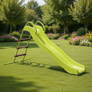 Scivolo da Giardino per Bambini 95x185x105 cm in Acciaio Verde