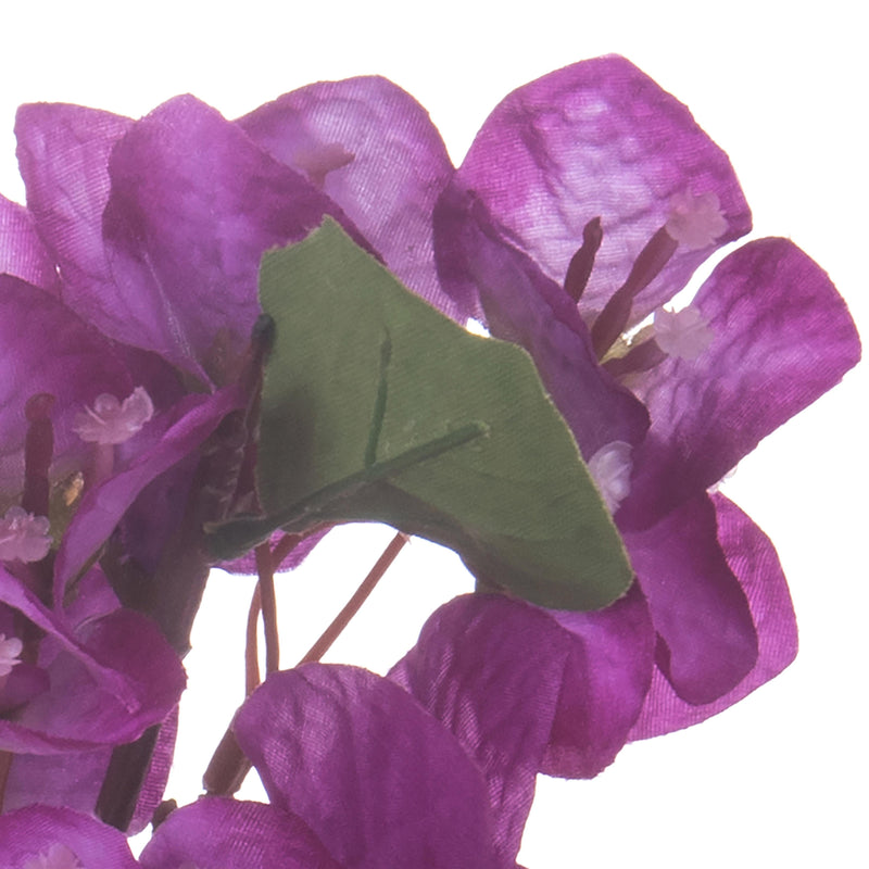 Set 8 Fiori Artificiali di Bougainvillea Altezza 80 cm Viola