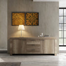 Mobile Buffet in Melaminico 210x43x86cm TFT Sax Rovere