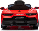 Macchina Elettrica per Bambini Licenza Ufficiale Maserati 10,8V 5Ah Rosso      
