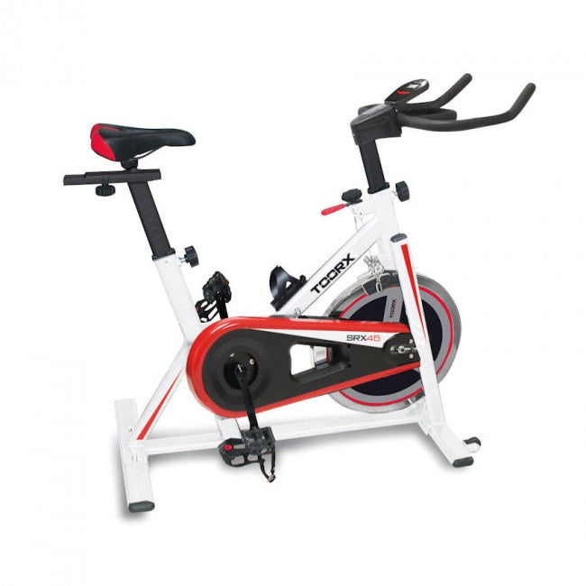Spin Bike Volano 18Kg 125Kg Max Leva di Sicurezza Toorx SRX-45