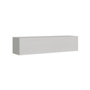 Mobile Pensile con Anta a Ribalta 173,6x40x39,5 cm Bianco Frassino