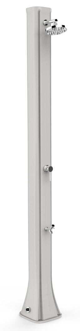 Doccia Solare da Giardino 40L Miscelatore e Lavapiedi Arkema Big Happy Five Bianco acquista