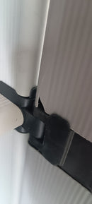 Armadio Portascope da Esterno 68x40x165 cm 2 Ante 4 Ripiani in Resina Grigio    