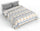 Couette 100gr avec Hippy Microfiber Print Différentes tailles