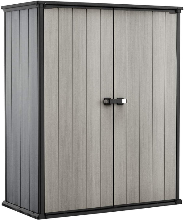 online Armoire à Outils de Jardin 140x170,4x73,6 cm en Résine Keter Hight Store Gris