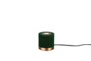 Lampada tavolo da Interno a LED in Tessuto Verde