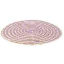 Set 6 Tovagliette Ø38 cm  in Paglia e Carta VdE Tivoli 1996 Spiral