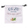 Sac Orge 25x25 cm en Coton VdE Tivoli 1996 Le Travisate Blanc